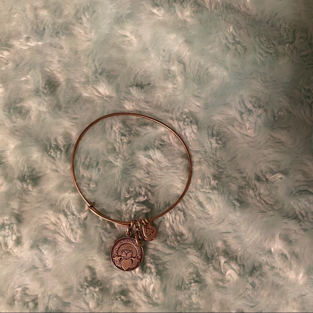 Alex and ani Irish claddagh bracelet